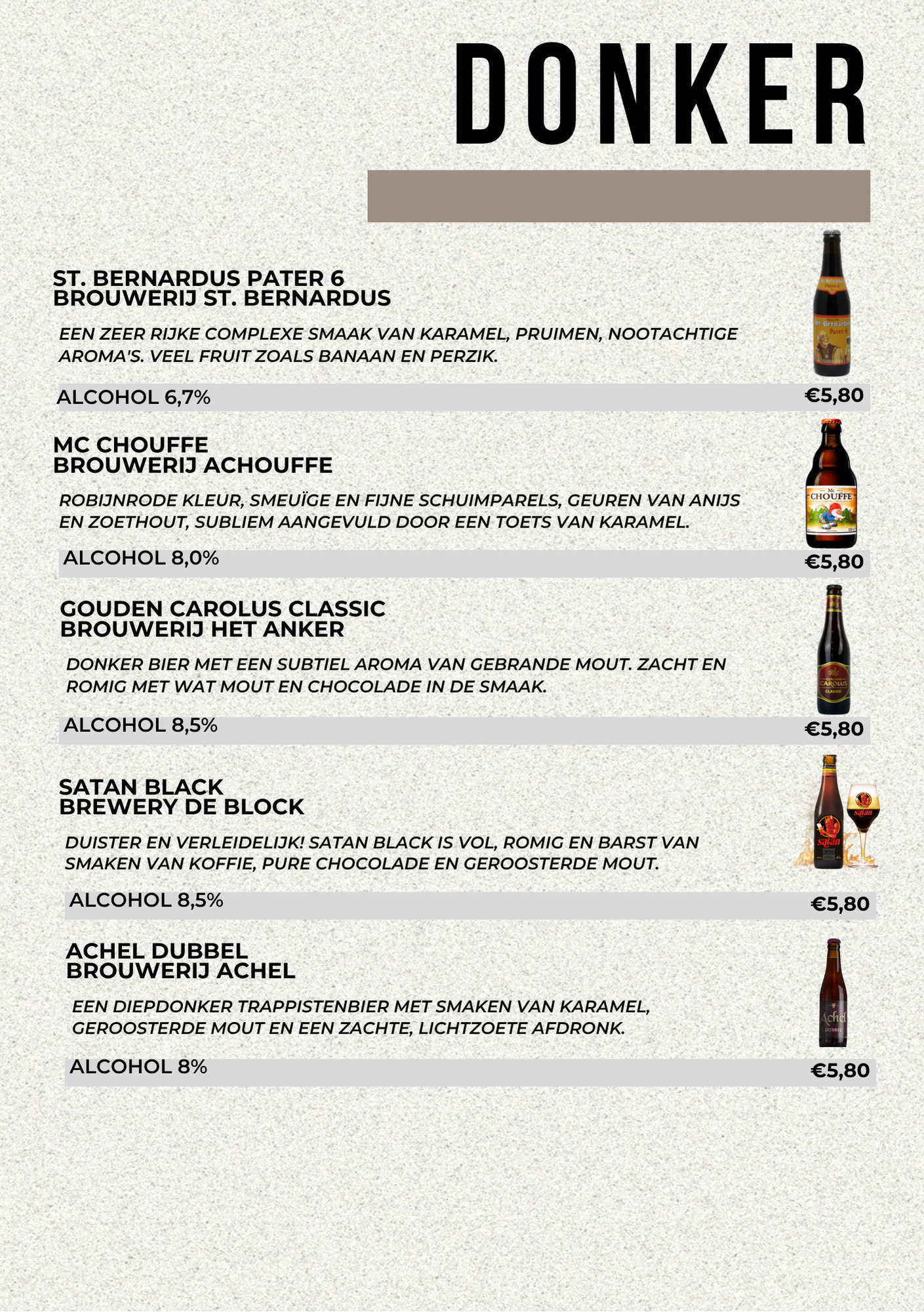 Donker bier