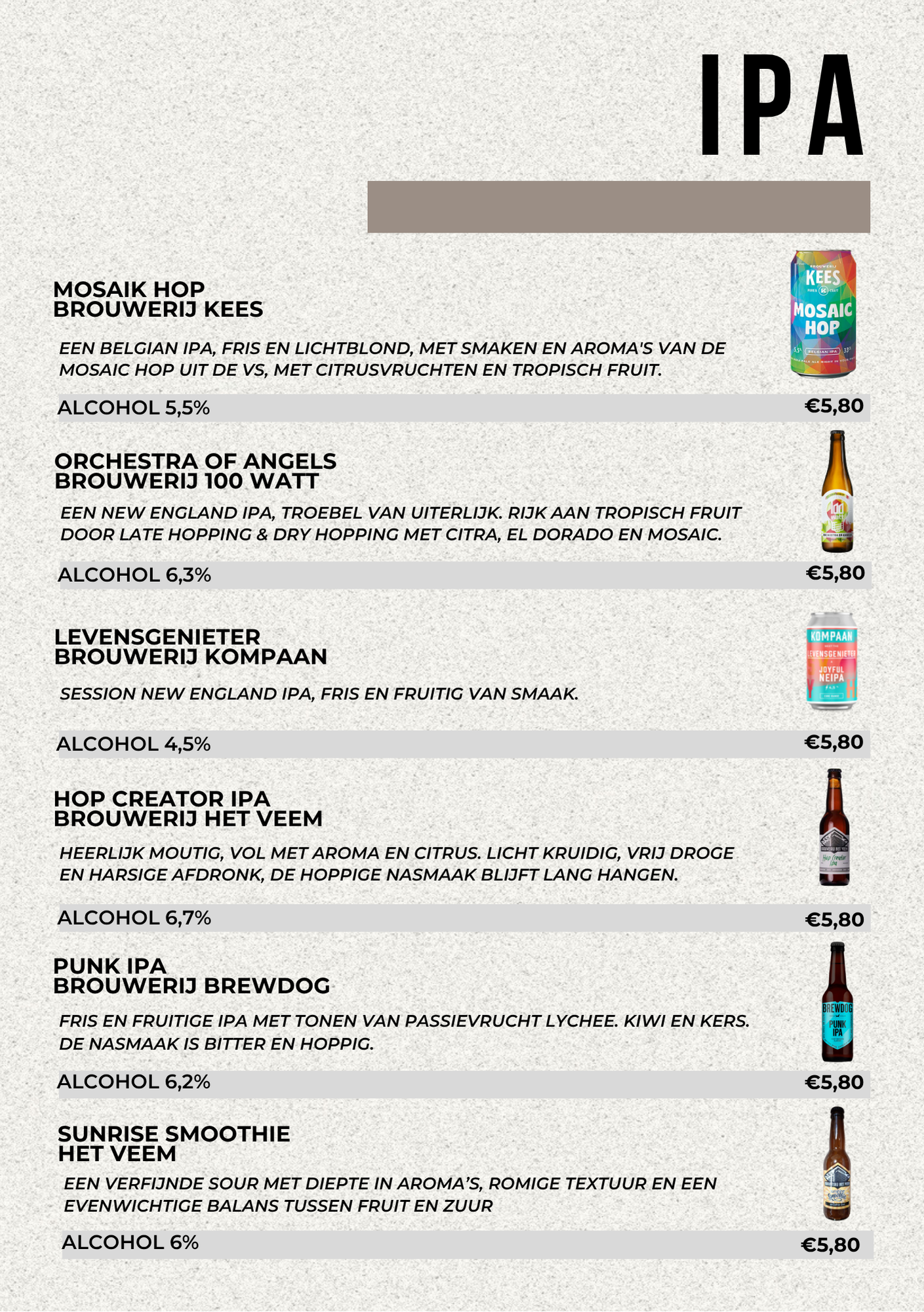 IPA bier