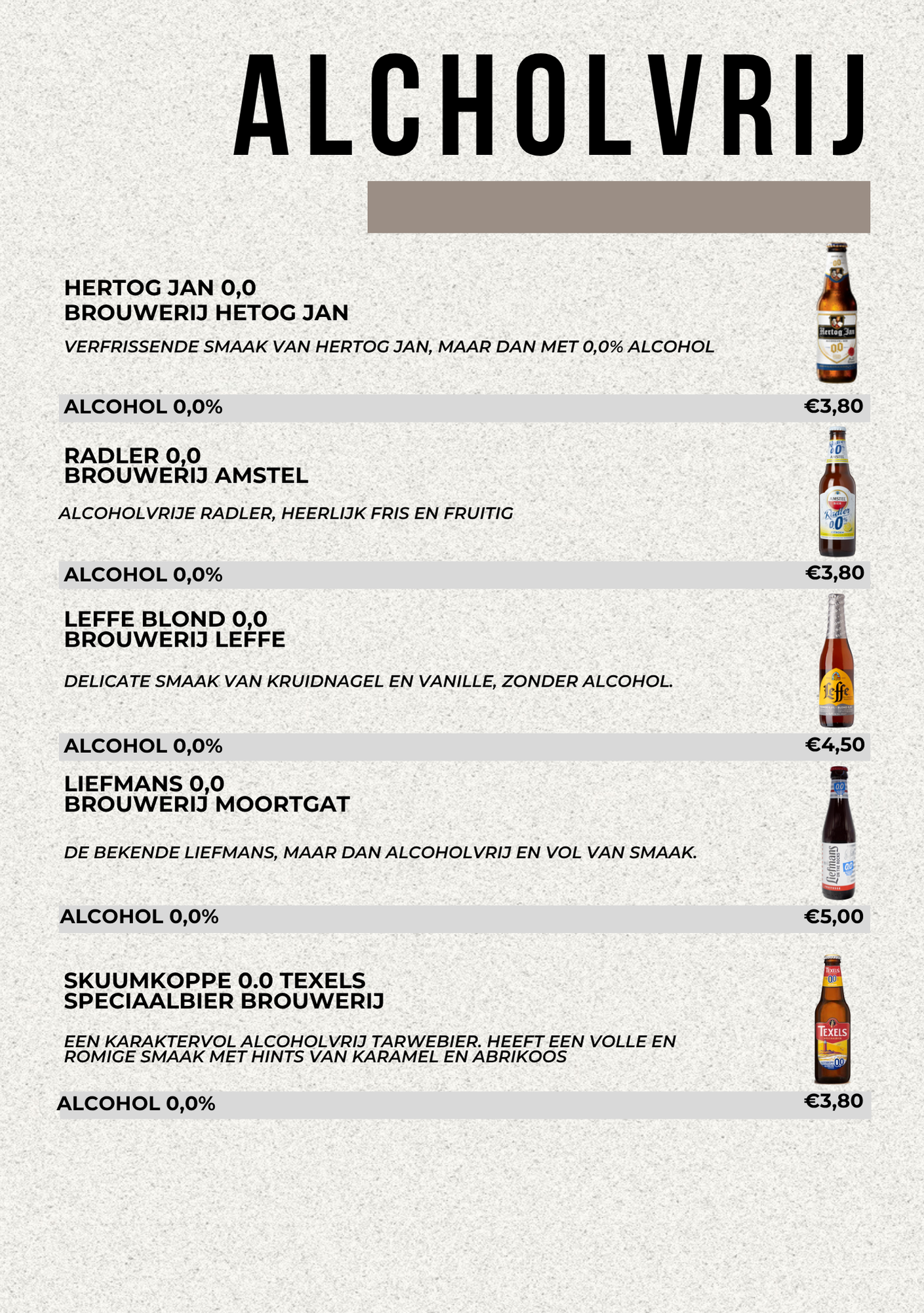 Alcoholvrij bier