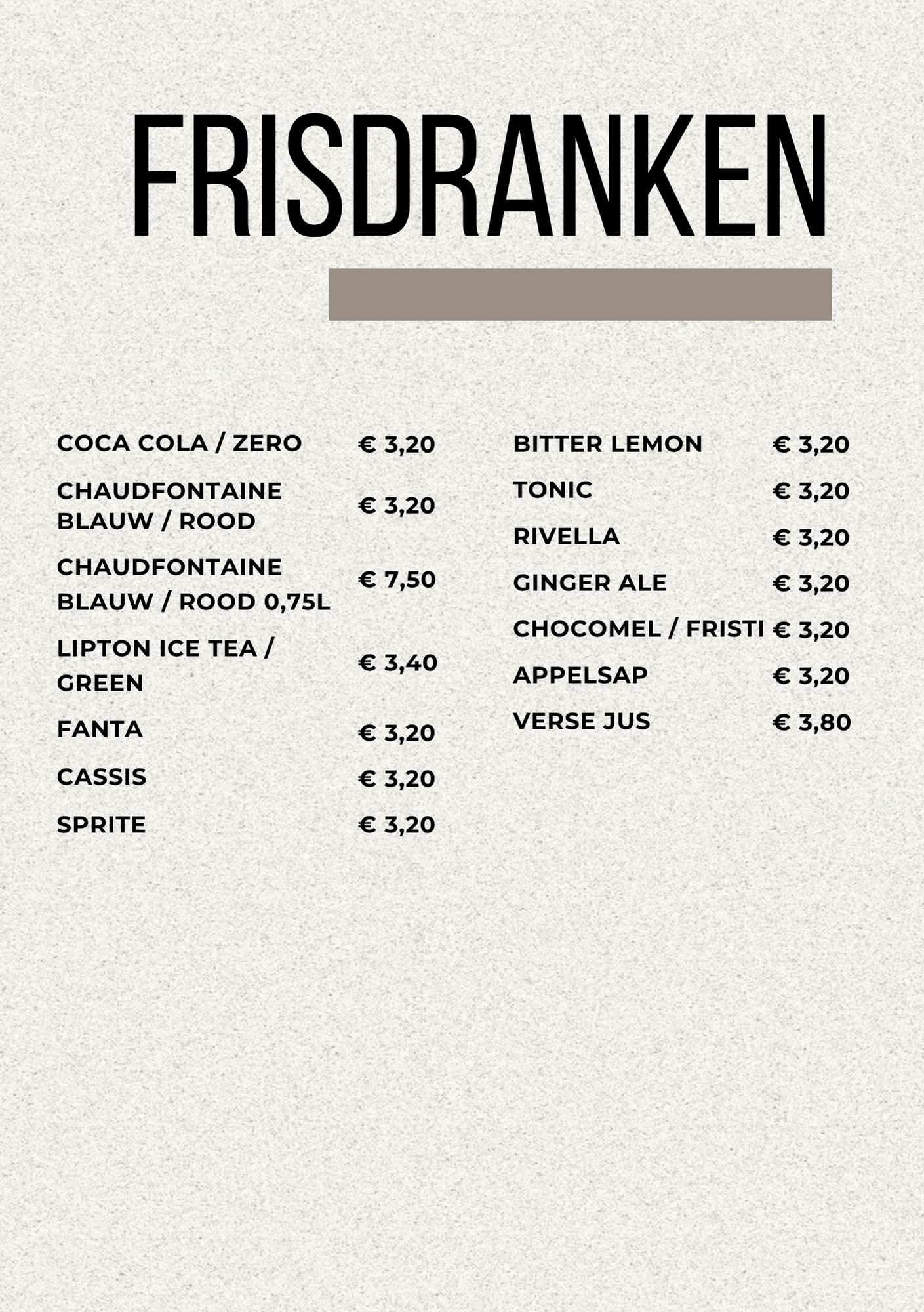 Frisdranken